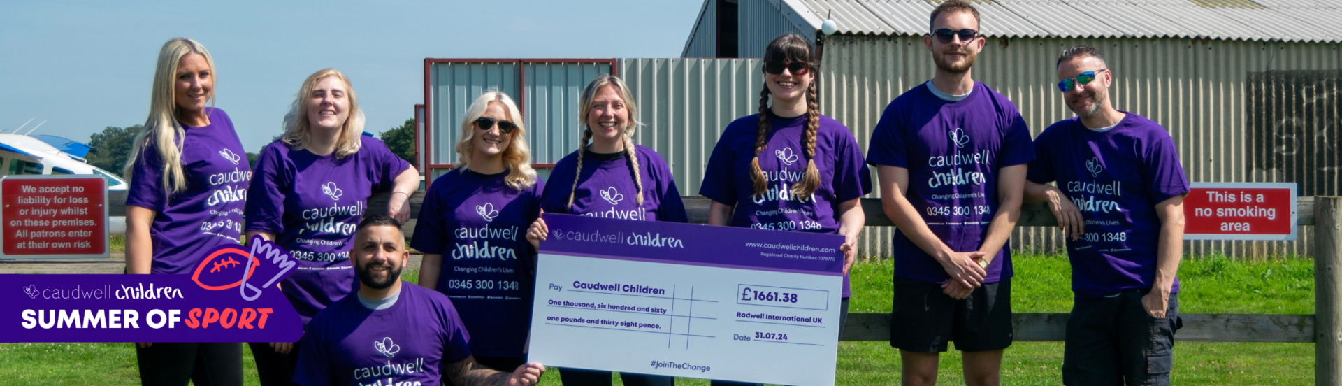 Reaching New Heights: Radwell International’s Thrilling Challenge for Caudwell Children