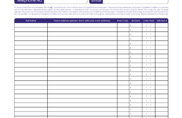 Sponsorship Form